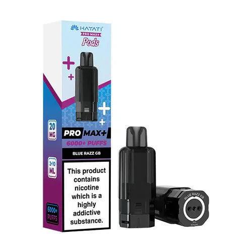 Hayati Pro Max Plus 6000 Prefilled Pods - Box of 5