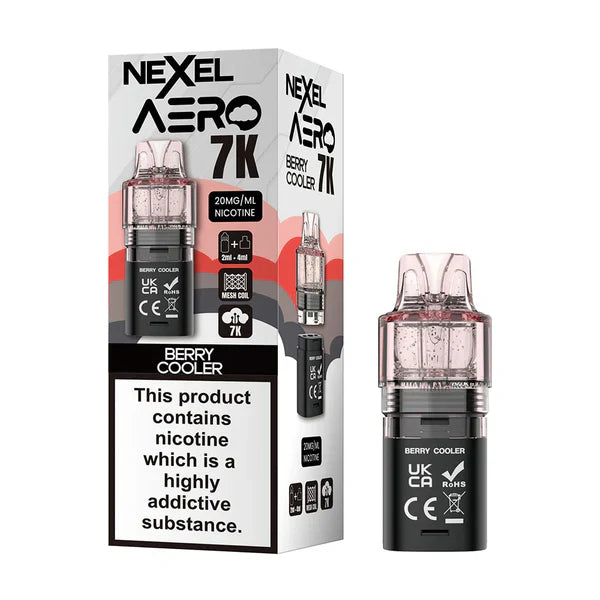 Nexel Aero 7000 Prefilled Refill Pods - Box of 10