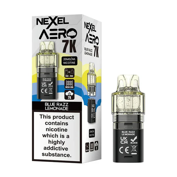 Nexel Aero 7000 Prefilled Refill Pods - Box of 10
