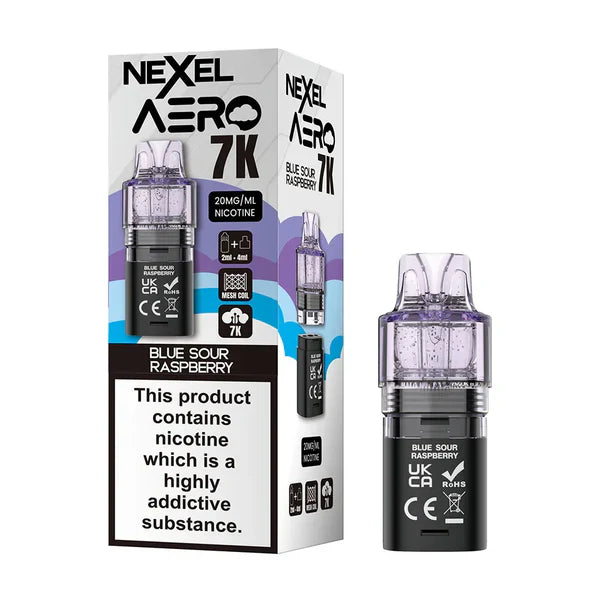 Nexel Aero 7000 Prefilled Refill Pods - Box of 10