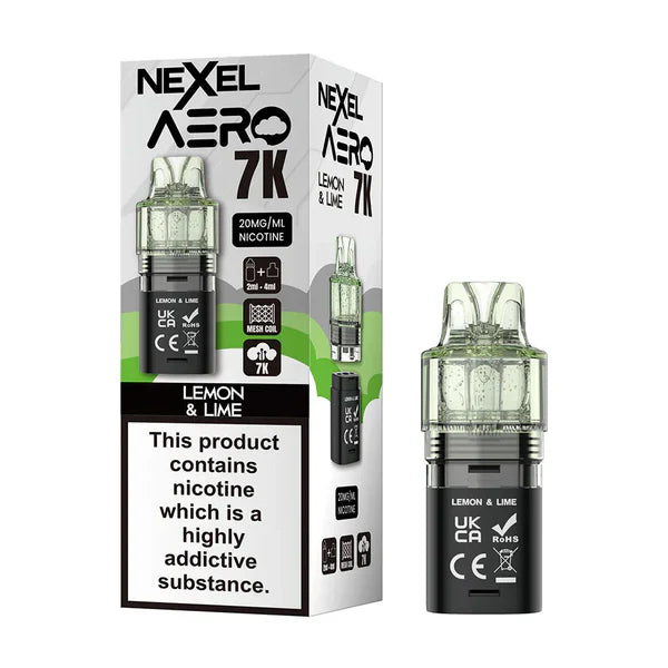 Nexel Aero 7000 Prefilled Refill Pods - Box of 10