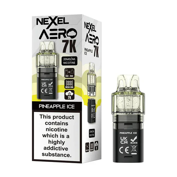 Nexel Aero 7000 Prefilled Refill Pods - Box of 10