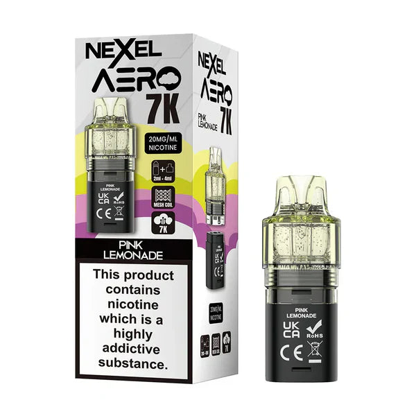 Nexel Aero 7000 Prefilled Refill Pods - Box of 10