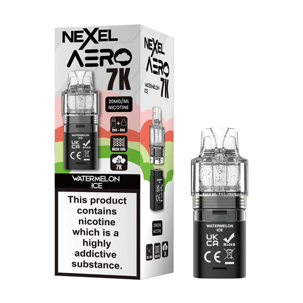 Nexel Aero 7000 Prefilled Refill Pods - Box of 10