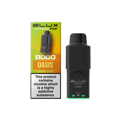 Elux Legend 8000 Refill Pods - Box of 5