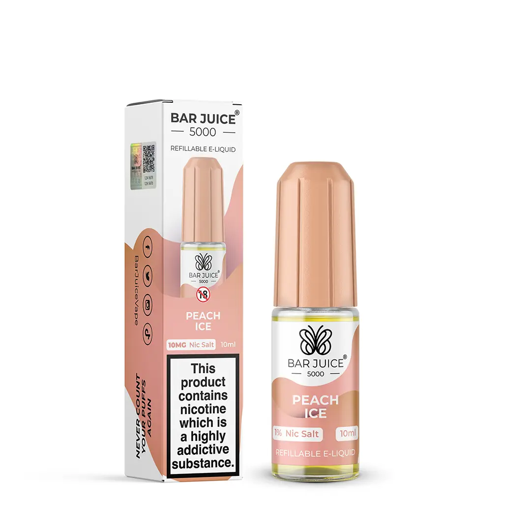 Bar Juice 5000 10ml Nic Salts E-liquids - Box of 10