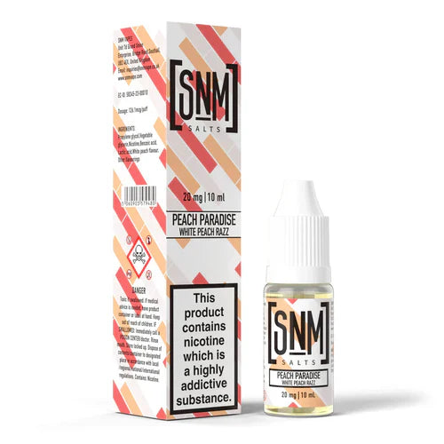 SNM Vapes Nic Salts E-Liquid - Box of 10