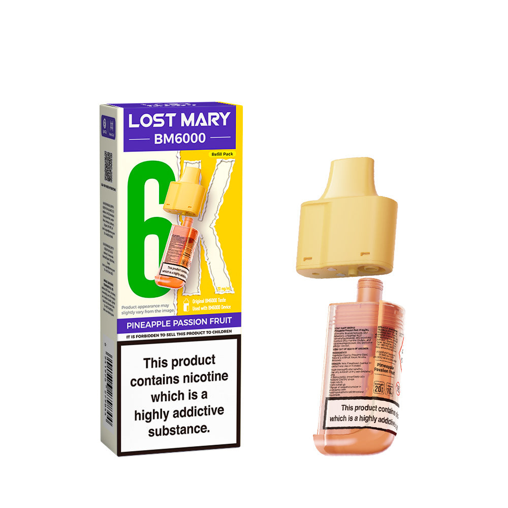 Lost Mary BM6000 Prefilled Pods - Box of 5