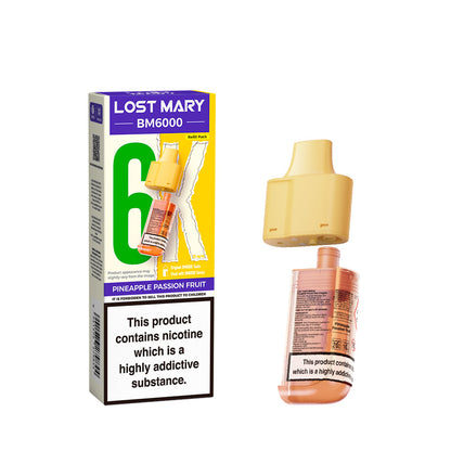 Lost Mary BM6000 Prefilled Pods - Box of 5