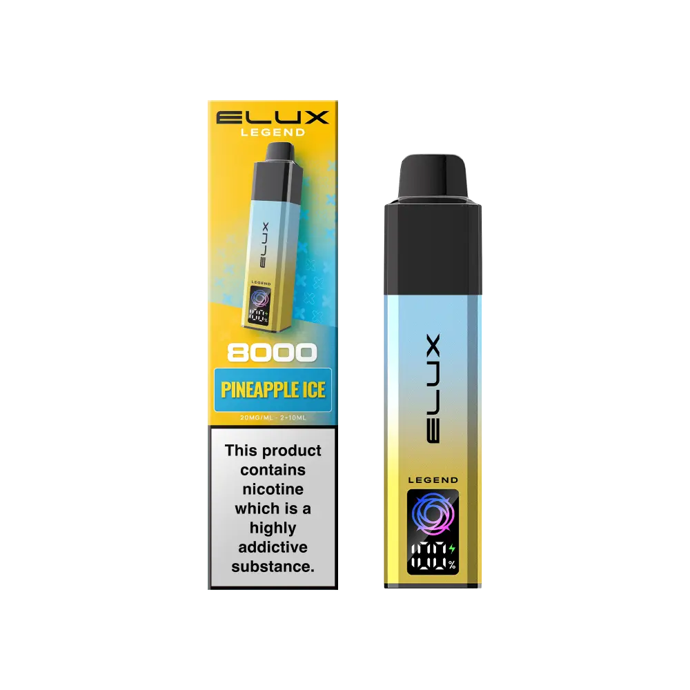 Elux Legend 8000 Prefilled Vape Kit Box 0f 5