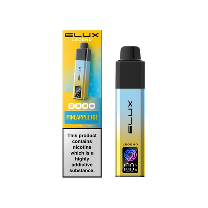 Elux Legend 8000 Prefilled Vape Kit Box 0f 5