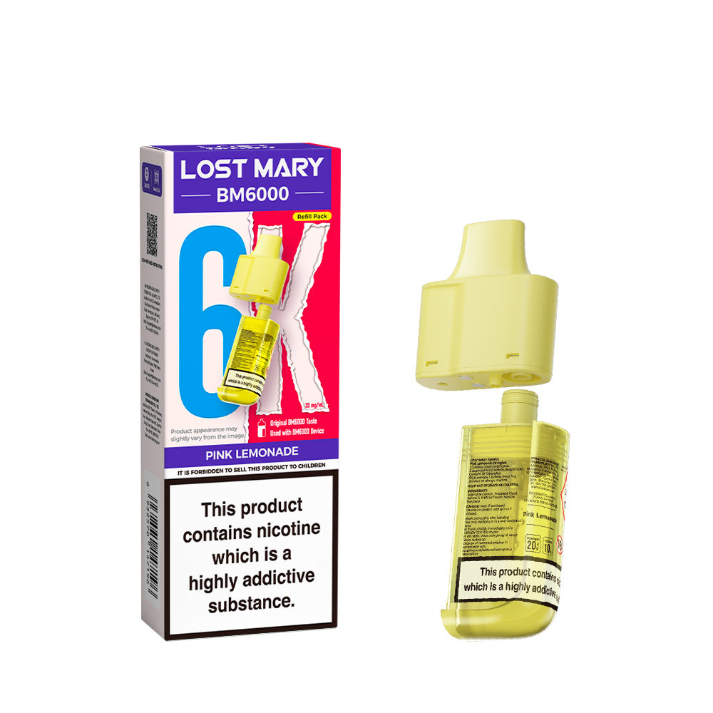Lost Mary BM6000 Prefilled Pods - Box of 5