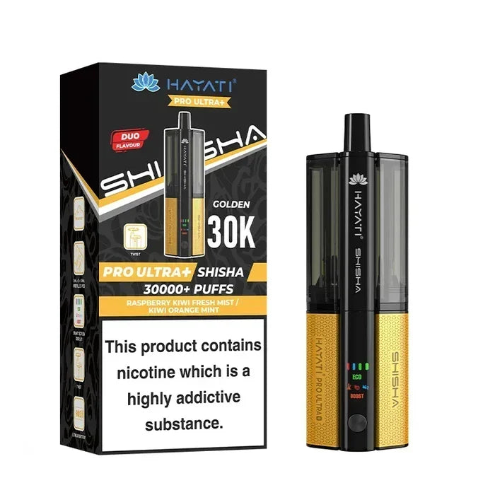 Hayati Pro Ultra Plus Shisha 30K Prefilled Pod Kit - £10.99 or 3 For £30