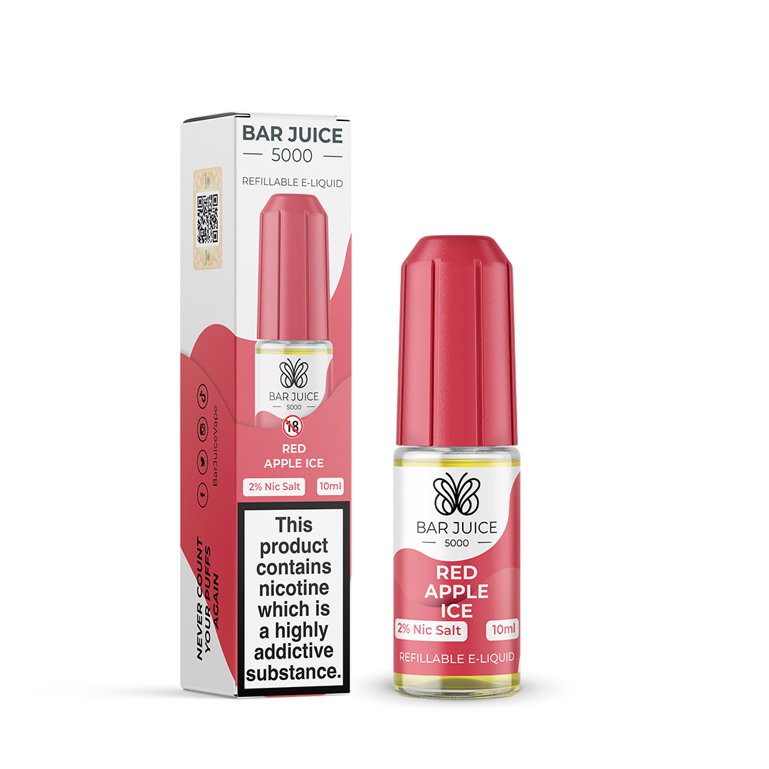 Bar Juice 5000 10ml Nic Salts E-liquids - Box of 10