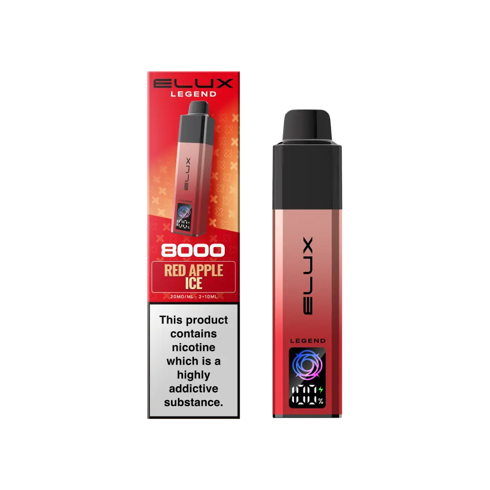 Elux Legend 8000 Prefilled Vape Kit Box 0f 5
