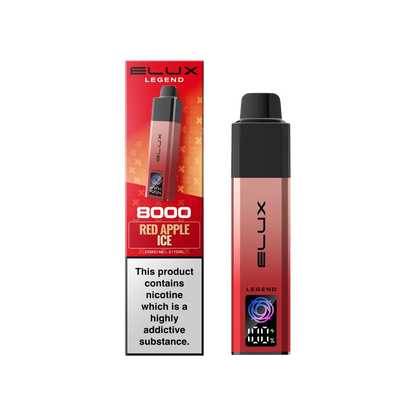 Elux Legend 8000 Prefilled Vape Kit Box 0f 5