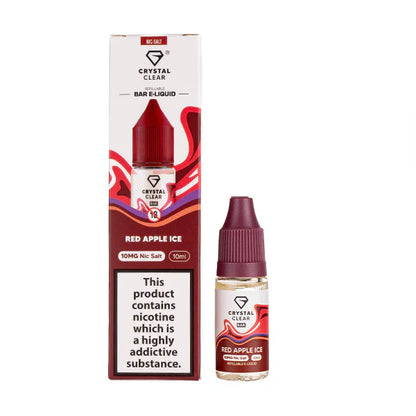 Crystal Clear Nic Salts 10ml - Box of 10