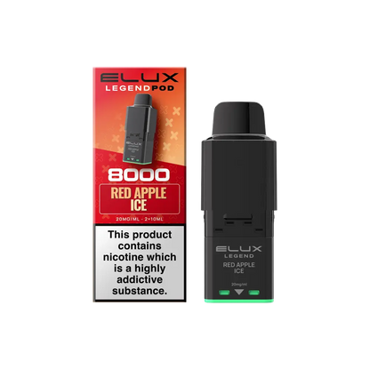 Elux Legend 8000 Refill Pods - Box of 5