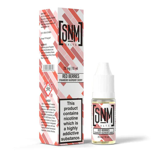 SNM Vapes Nic Salts E-Liquid - Box of 10