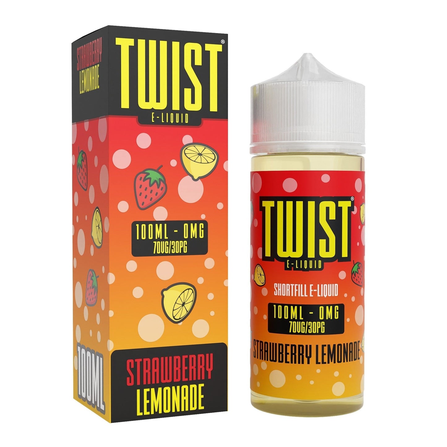 Strawberry Lemonade 100ml E Liquid Twist Liquids