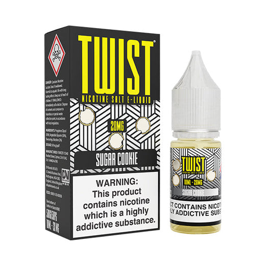 Sugar cookie 10ml nic salt twist - Box of 10