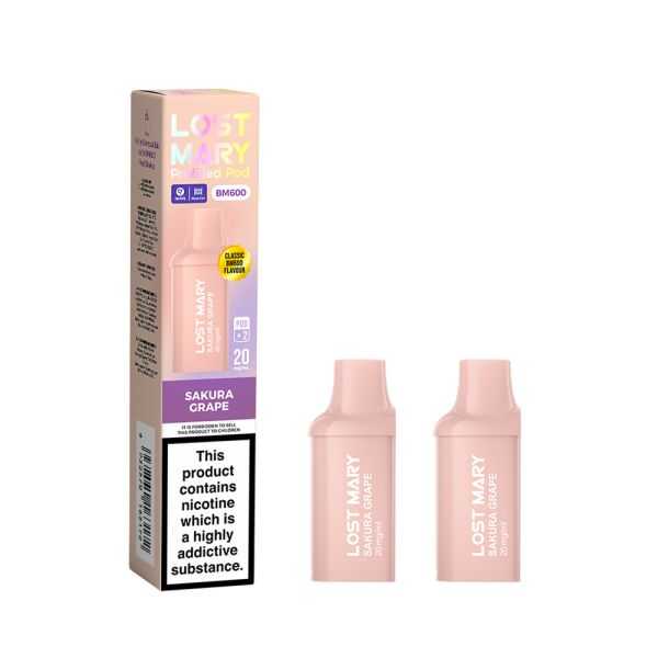 Lost Mary BM600 Prefilled Pods (2 PACK) - Box of 10