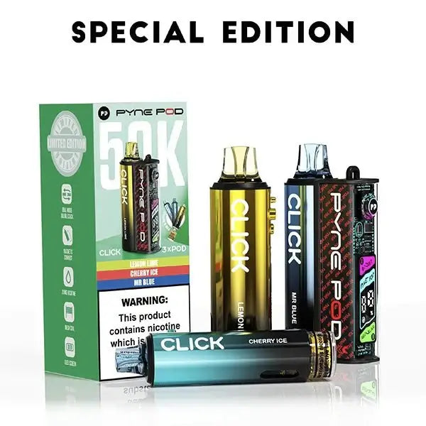 Pyne Pod Click 50K Prefilled Vape - Box of 5