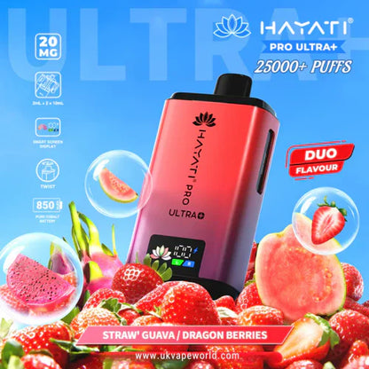 Hayati Pro Ultra Plus 25000 Puffs Prefilled Kit - Box of 5