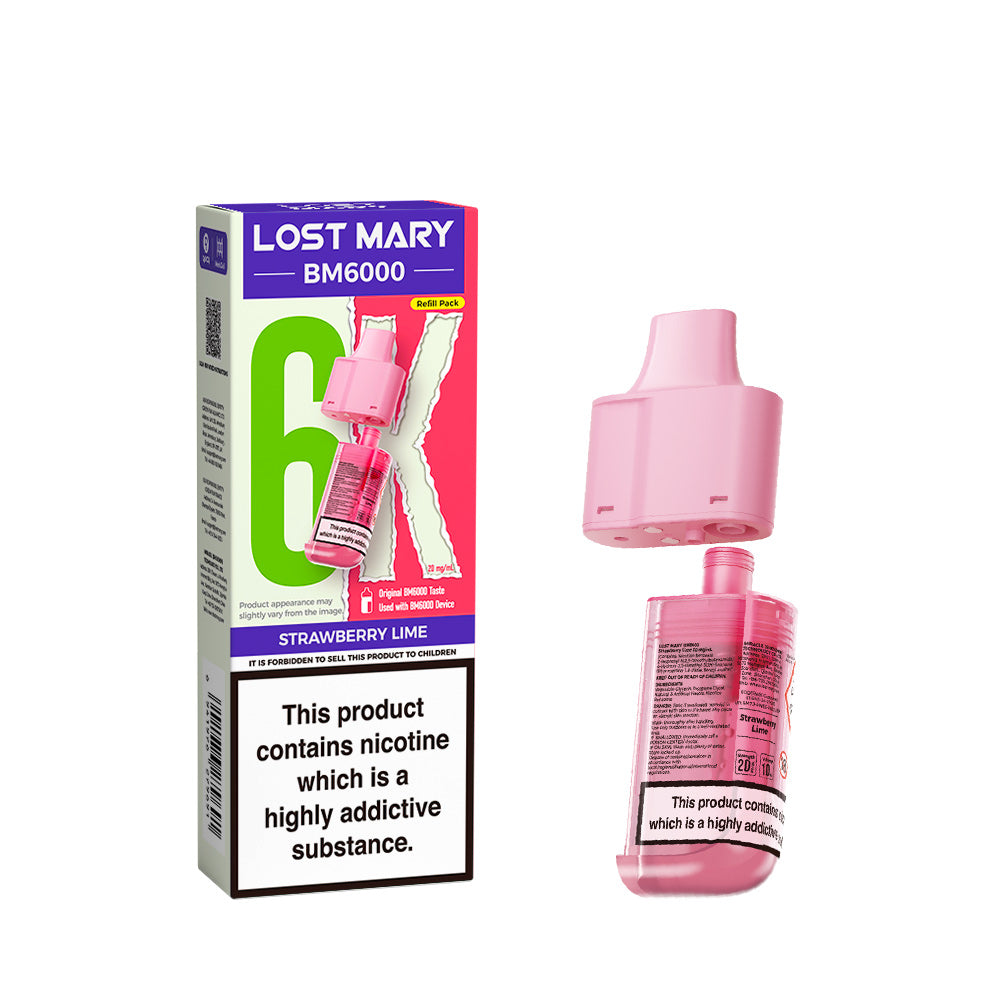 Lost Mary BM6000 Prefilled Pods - Box of 5