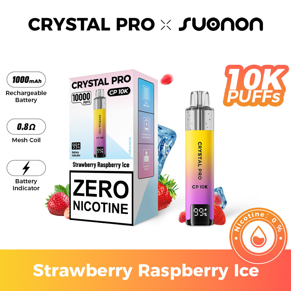Crystal Pro CP 10K Prefilled Kit 0MG (Zero Nicotine) - Box Of 5