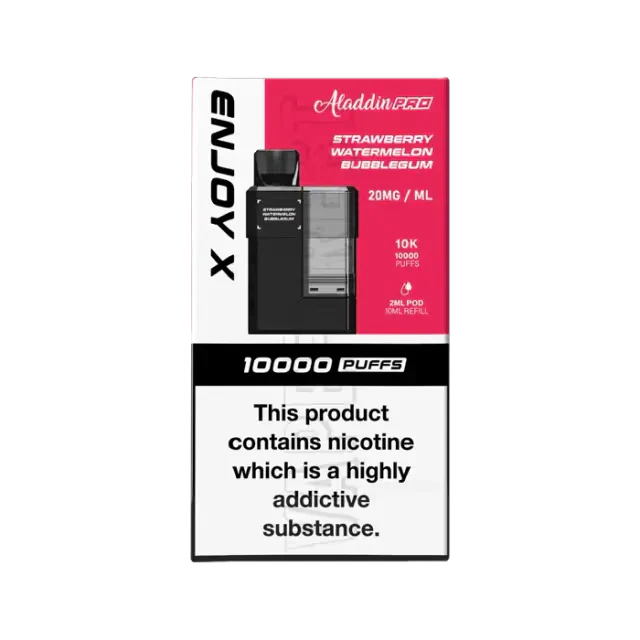 Aladdin Pro Enjoy X 10000 Prefilled Pods  - Box of 5