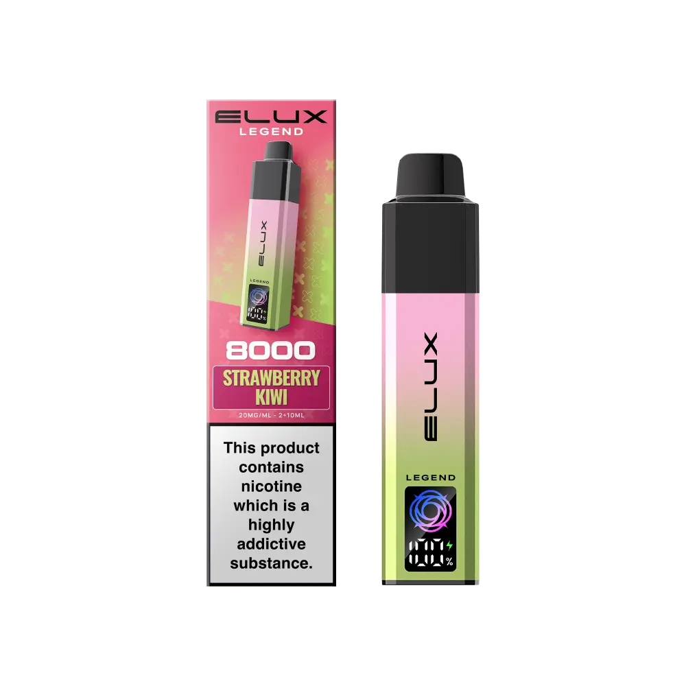 Elux Legend 8000 Prefilled Vape Kit Box 0f 5