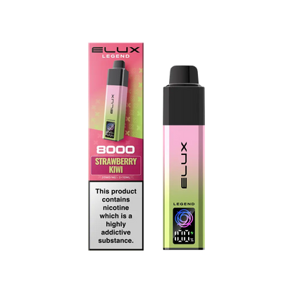 Elux Legend 8000 Prefilled Vape Kit Box 0f 5