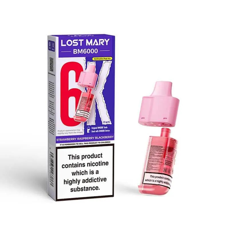 Lost Mary BM6000 Prefilled Pods - Box of 5