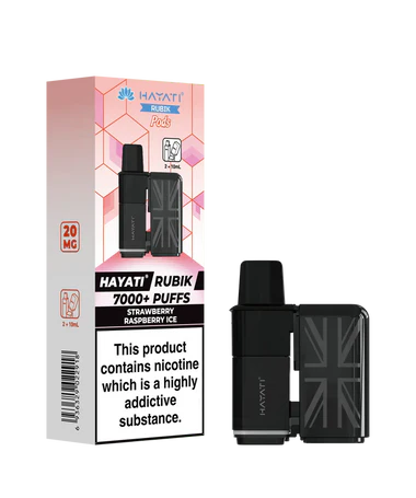 Hayati Rubik 7000 Prefilled Refill Pods - Box of 5