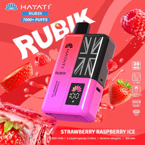 Hayati Rubik 7000+ Puffs Prefilled Kit