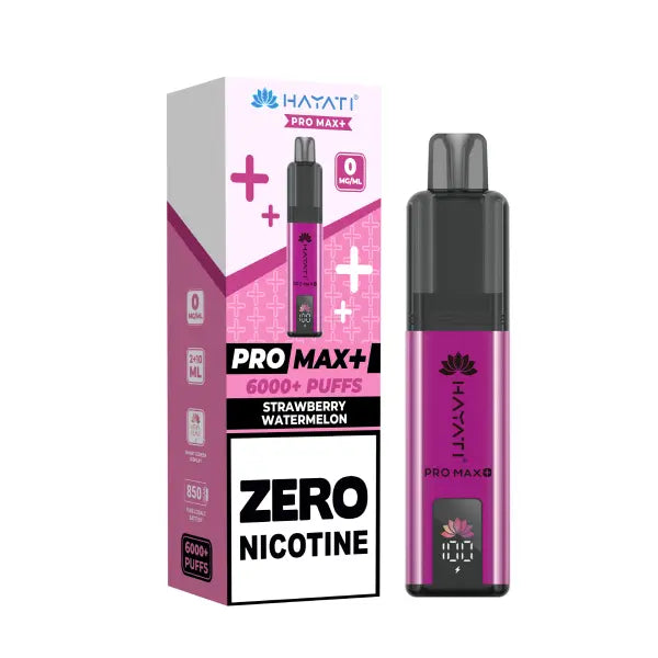 Hayati Pro Max + 6000 Prefilled Kit Zero Nicotine - Box of 5