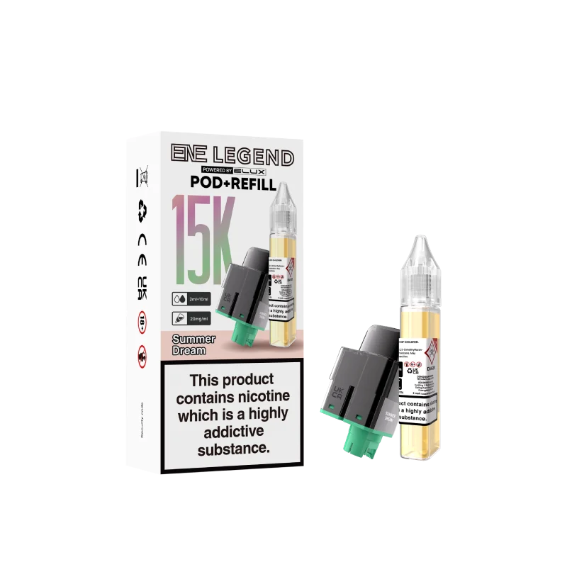 Elux ENE Legend 15K Refill Pods - Box of 5