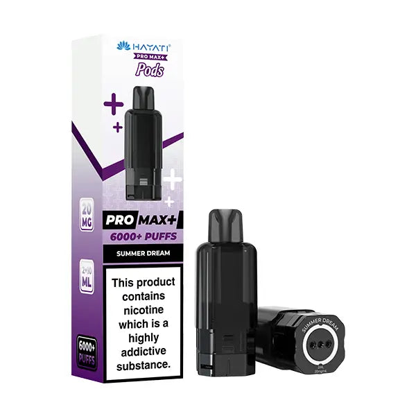 Hayati Pro Max Plus 6000 Prefilled Pods - Box of 5