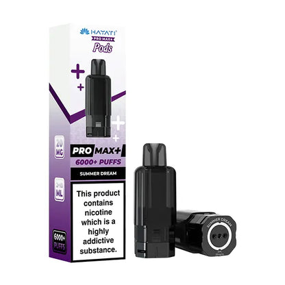 Hayati Pro Max Plus 6000 Prefilled Pods - Box of 5