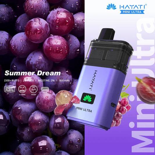 Hayati Mini Ultra 1500+ Puffs