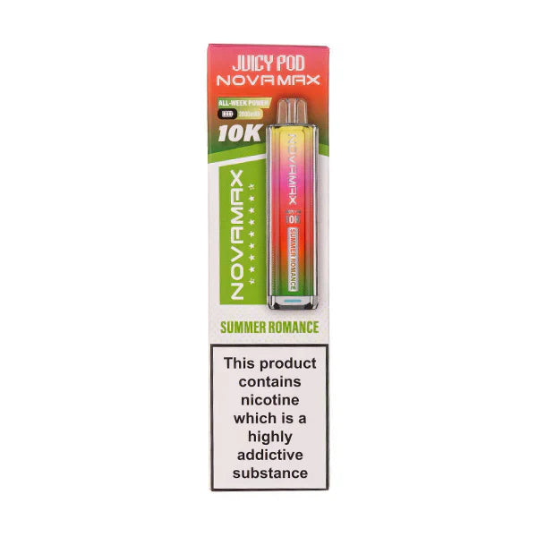 Juicy Pod Novamax 10K Prefilled Pod Vape Kit - Box Of 5