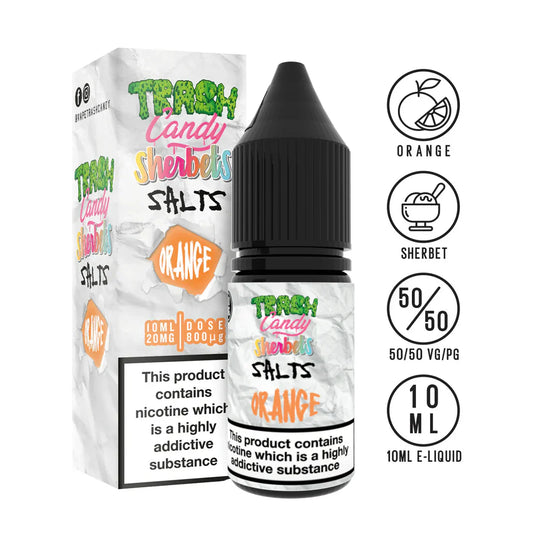Trash Candy Sherbets Nic Salts 10ml - Box of 10