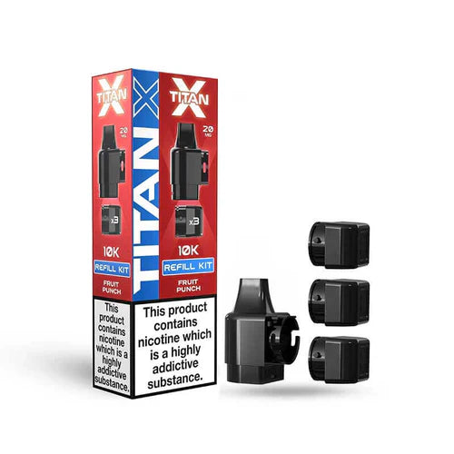 Titan X Prefilled Pods - Box of 10