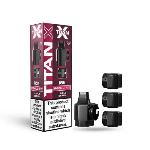 Titan X Prefilled Pods - Box of 10
