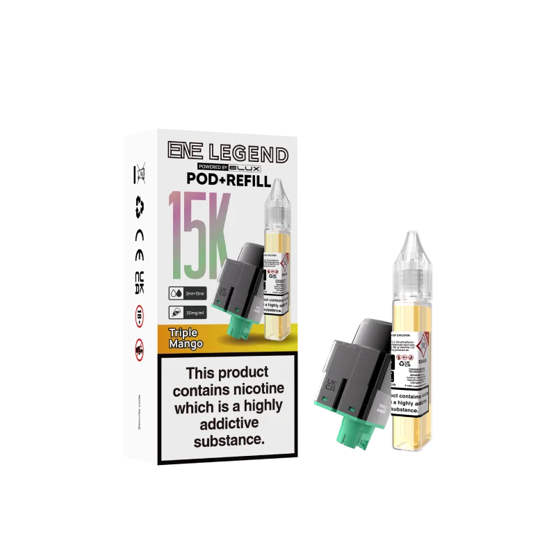 Elux ENE Legend 15K Refill Pods - Box of 5