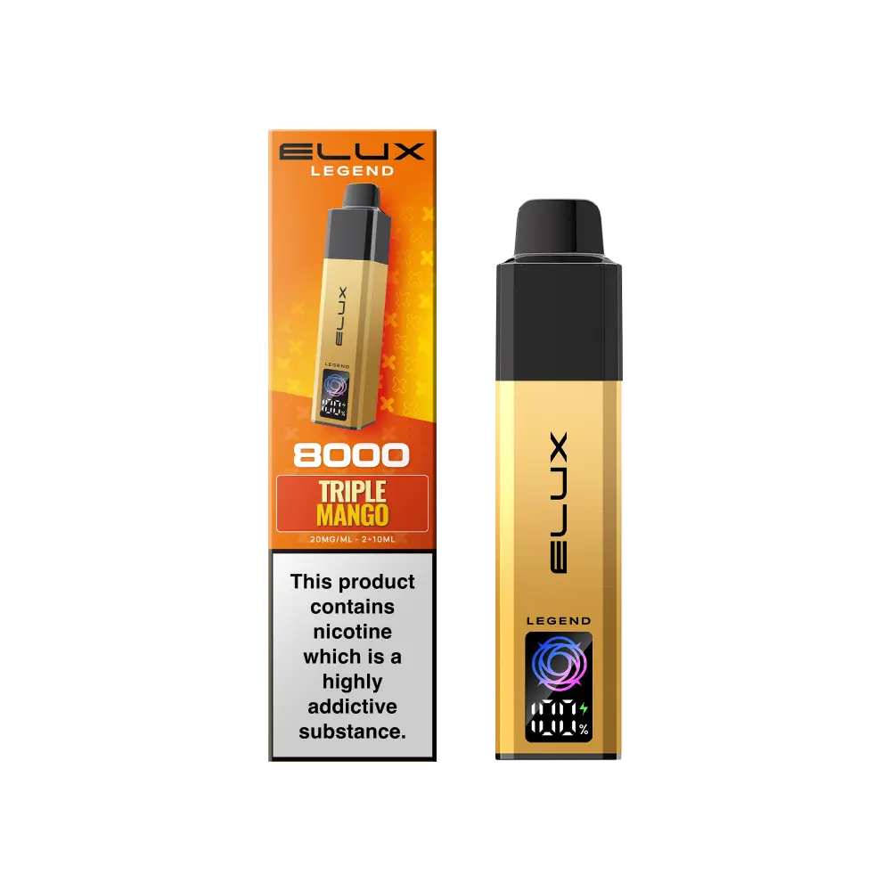 Elux Legend 8000 Prefilled Vape Kit Box 0f 5