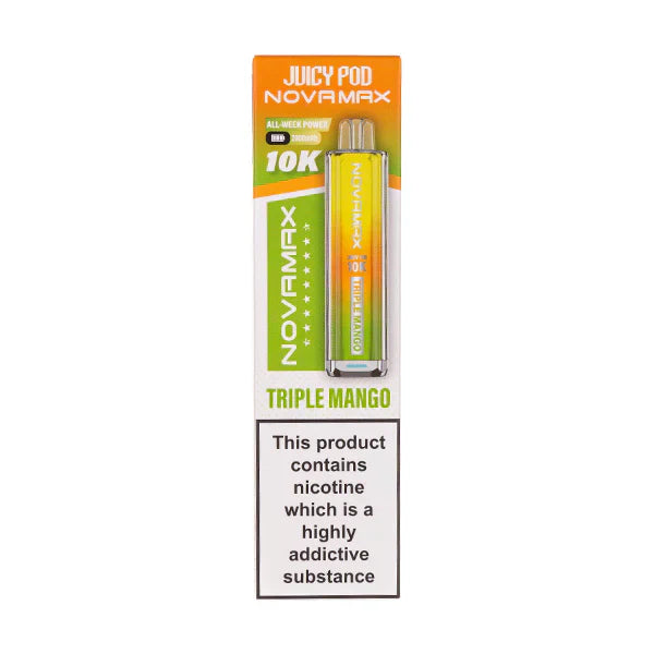 Juicy Pod Novamax 10K Prefilled Pod Vape Kit - Box Of 5