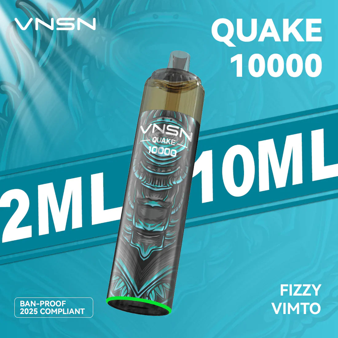 VNSN Quake 10000 Prefilled Vape Kit - Box Of 5