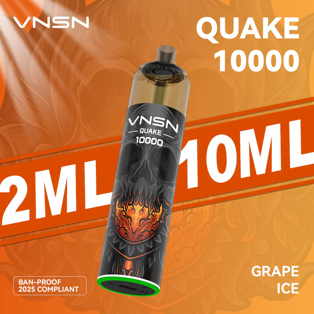 VNSN Quake 10000 Prefilled Vape Kit - Box Of 5